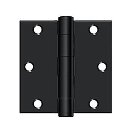 Patioplus Square Hinge, Flat black PA3232681